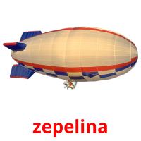 zepelina flashcards illustrate