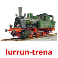 lurrun-trena picture flashcards