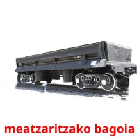 meatzaritzako bagoia flashcards illustrate