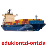 edukiontzi-ontzia picture flashcards