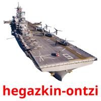 hegazkin-ontzi picture flashcards
