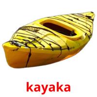 kayaka picture flashcards