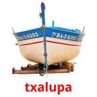 txalupa flashcards illustrate