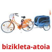 bizikleta-atoia flashcards illustrate