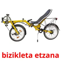 bizikleta etzana Bildkarteikarten