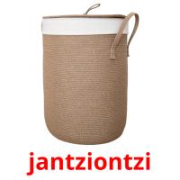 jantziontzi Tarjetas didacticas