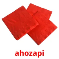 ahozapi picture flashcards