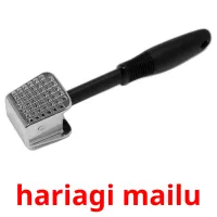 hariagi mailu flashcards illustrate