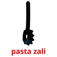 pasta zali flashcards illustrate