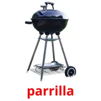 parrilla picture flashcards
