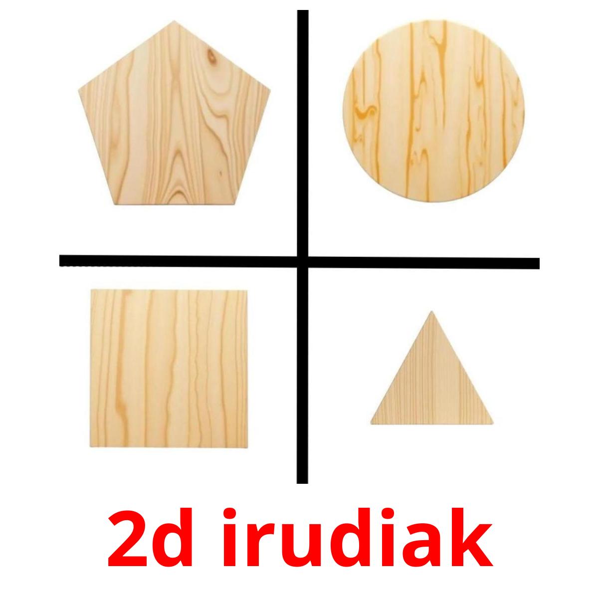 2d irudiak flashcards illustrate