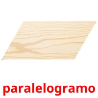 paralelogramo flashcards illustrate