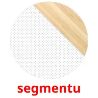 segmentu flashcards illustrate