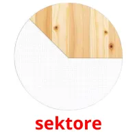 sektore flashcards illustrate