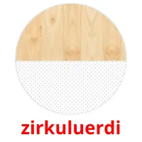 zirkuluerdi flashcards illustrate