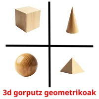 3d gorputz geometrikoak карточки энциклопедических знаний