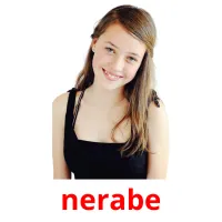 nerabe flashcards illustrate