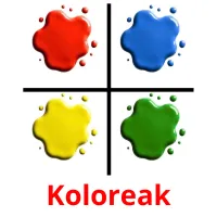 Koloreak picture flashcards