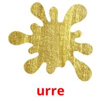 urre picture flashcards