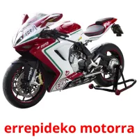 errepideko motorra picture flashcards