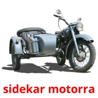 sidekar motorra picture flashcards