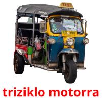triziklo motorra picture flashcards