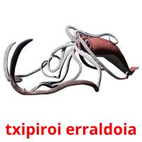 txipiroi erraldoia flashcards illustrate