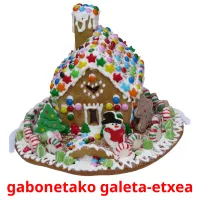 gabonetako galeta-etxea cartões com imagens