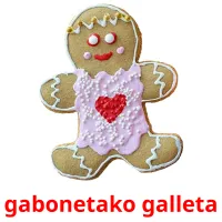 gabonetako galleta cartões com imagens