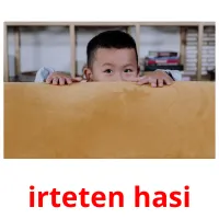 irteten hasi Bildkarteikarten