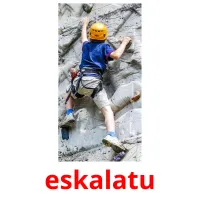 eskalatu picture flashcards