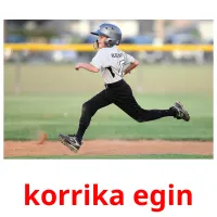 korrika egin picture flashcards