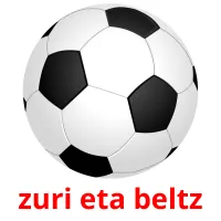 zuri eta beltz Bildkarteikarten