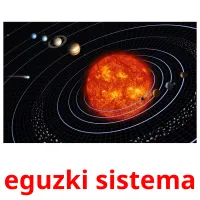 eguzki sistema flashcards illustrate