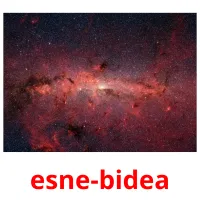 esne-bidea flashcards illustrate