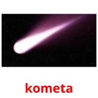 kometa flashcards illustrate