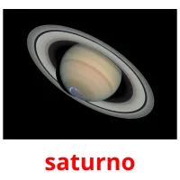 saturno flashcards illustrate