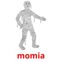 momia flashcards illustrate