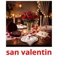san valentin picture flashcards
