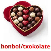 bonboi/txokolate ansichtkaarten