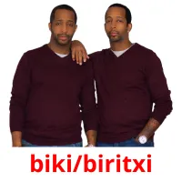 biki/biritxi flashcards illustrate