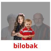 bilobak flashcards illustrate