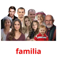 familia flashcards illustrate