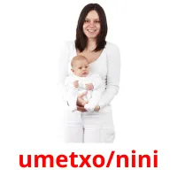 umetxo/nini flashcards illustrate