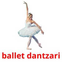 ballet dantzari flashcards illustrate