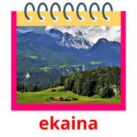 ekaina flashcards illustrate