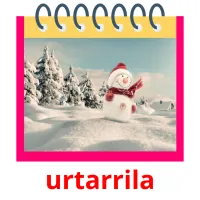 urtarrila flashcards illustrate