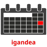 igandea picture flashcards