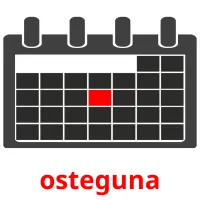 osteguna picture flashcards