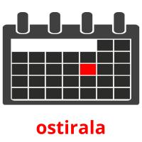 ostirala picture flashcards